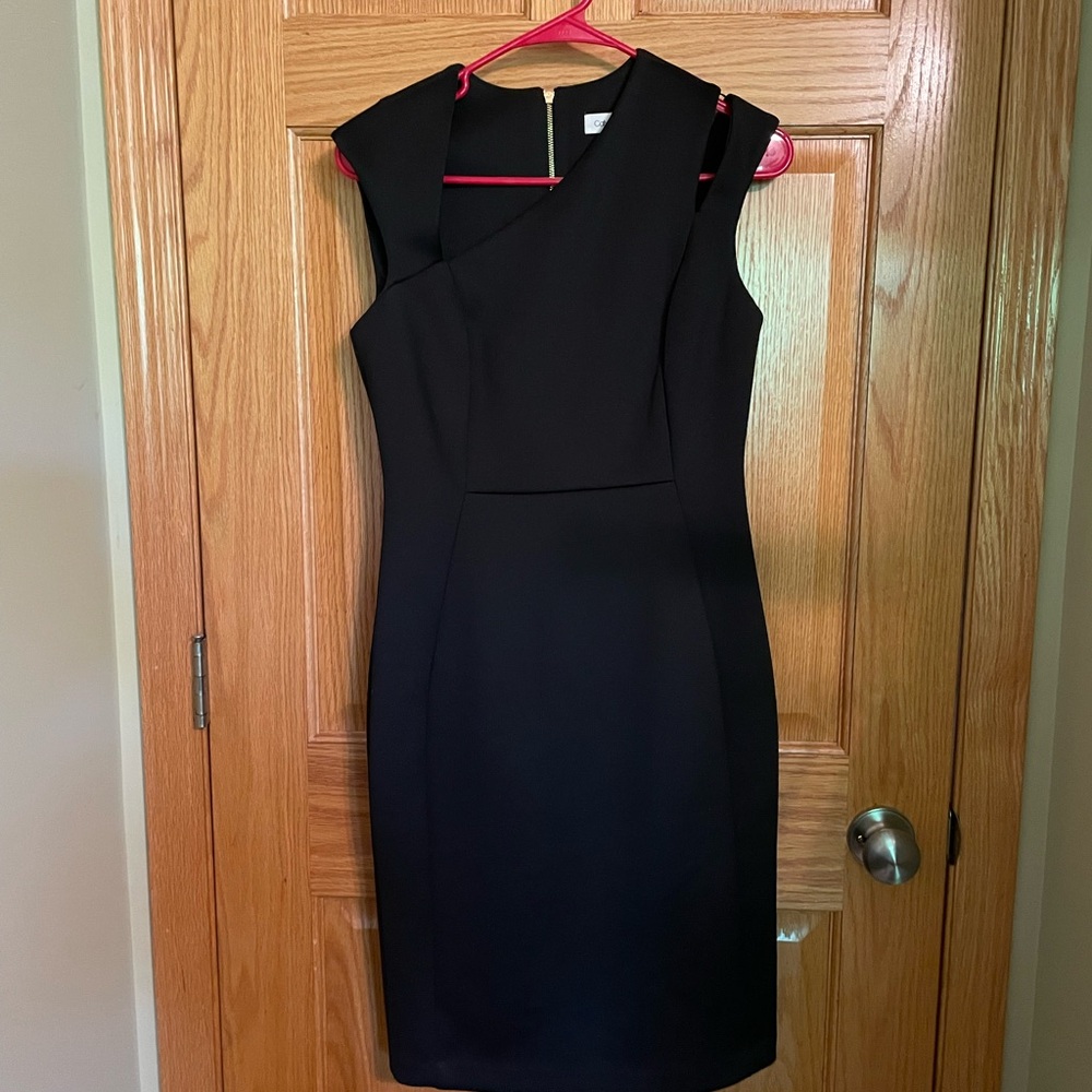 Calvin Klein body con Black Dress